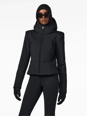 Goldbergh Sylvie Down Ski Jacket Black Slim Fit NWT US 8 (runs small)